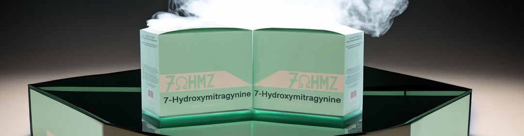 7OHMZ Collection with products over reflective surface