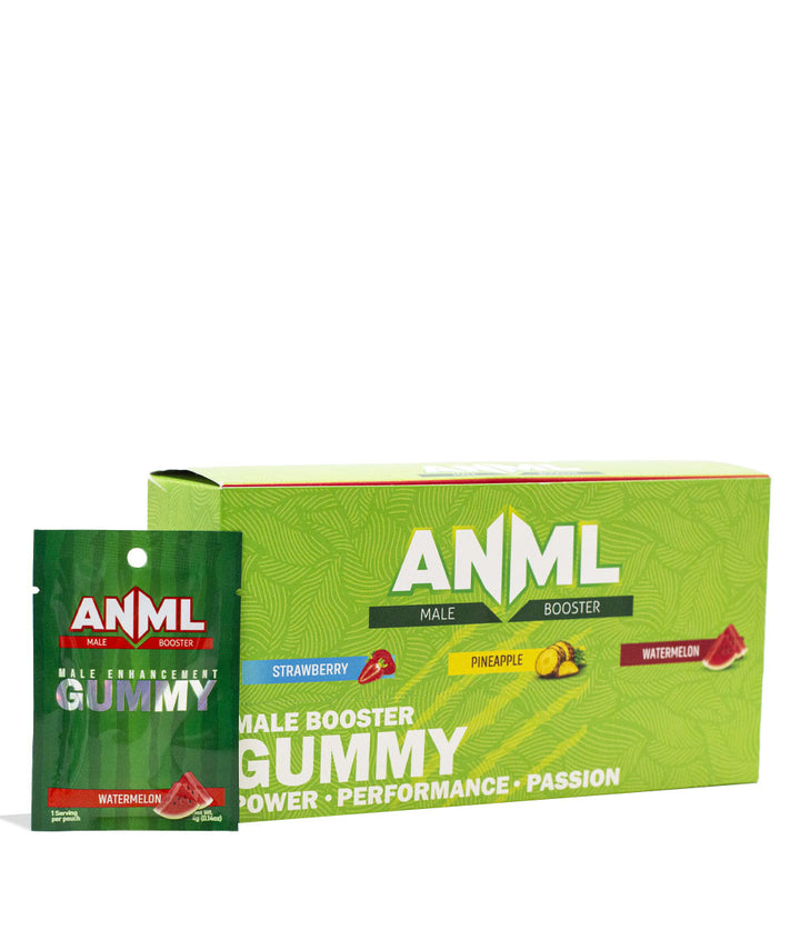 ANML Male Enhancement Booster Gummies 30pk Front View on White Background