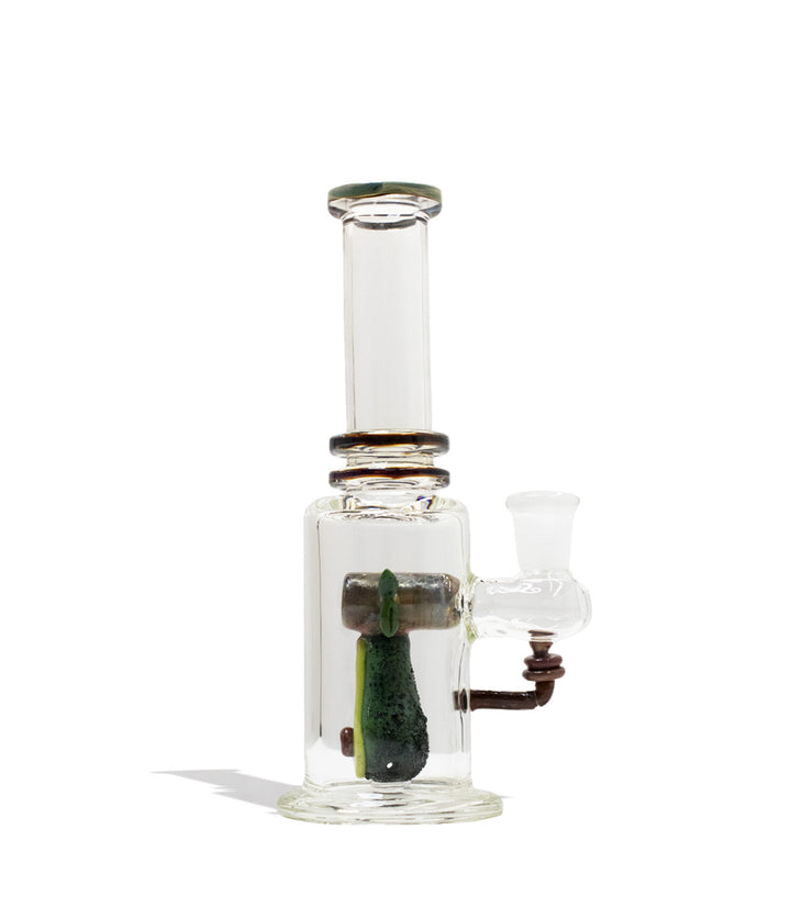 Empire Glassworks Avocado Mini Tube Front View on White Background