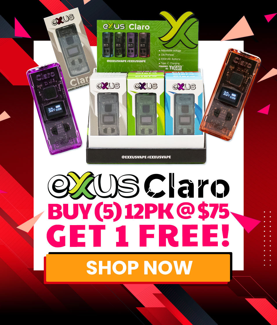 Black Friday Sale on the Exxus Claro for Got Vape Wholesale