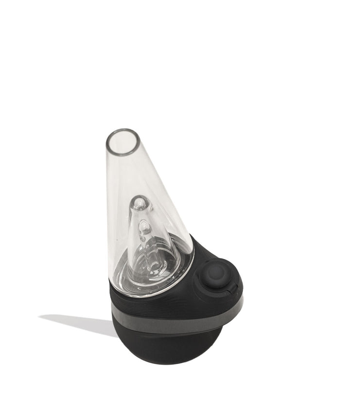 Onyx Puffco New Peak Smart E-Rig Above View on White Background