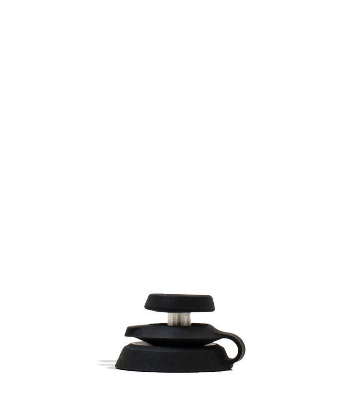 Black Puffco Proxy Joystick Cap Front View on White Background