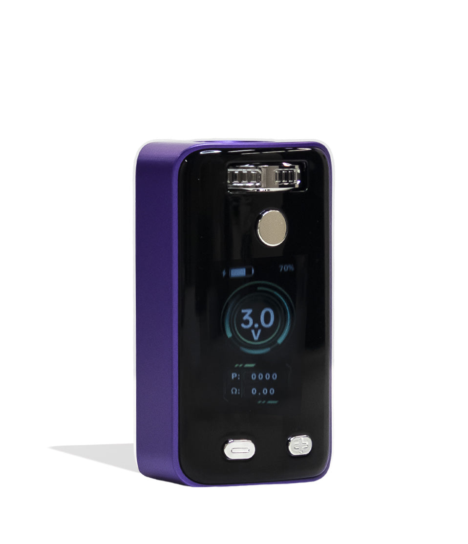 Violet Yocan UNI 3.0 Universal Variable Voltage Battery Angle View on White Background